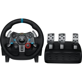 Resim Logitech G G29 PS5, PS4 ve PC ile Uyumlu Driving Force Yarış Direksiyonu - Siyah 