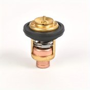 Resim 1 Adet Alüminyum Deniz Motoru Termostat 60° Sabit Sıcaklık ve Termostat Regülatörü 6G8-12411-01/66M-12411-01 Yamaha 4-15HP Dıştan Takmalı Motorlar İçin - Siyah Elektriksiz Tekne Soğutma Sistemi Yedek Parça 