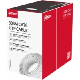 Resim Vexor Dahua DH-PFM920I-6UN-C U/utp 305 Metre 23AWG %100 Bakır Beyaz Renk Cat6 Kablo 