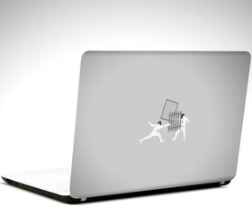 Resim Eskrim ve Çit Laptop Sticker 13 İnch (34X24CM) 