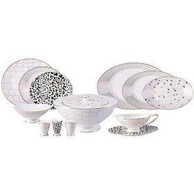 Resim Jumbo Safari 12 Kişilik 64 Parça Yemek Takımı 