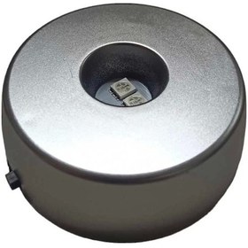 Resim Plastik Altlıklı Satürn Işıklı Cam Küre 6 Cm Mz4-2357 Çok Renkli 