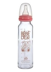Resim Orta Akış Isıcam Biberon 250 Ml / Pembe 