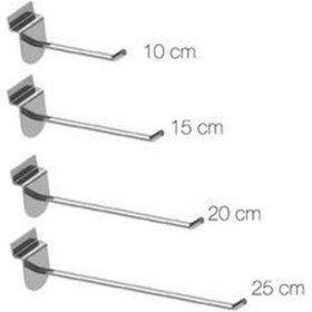 Resim Rafburada Rafburada® 25 Adet Kanal Pano Kancası. Aksesuar Kancası. 
