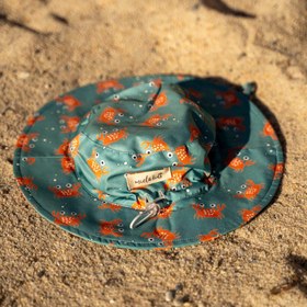 Resim Miela Kids Erkek Çocuk UV Korumalı Şapka - Crazy Crab Mint - Mint / 1-3 Yaş 