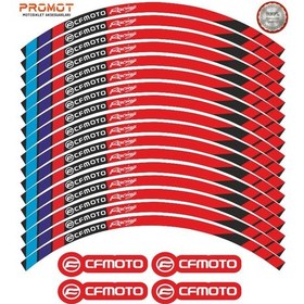 Resim Cf Moto Uyumlu Jant Şeridi 6 