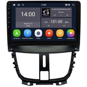 Resim Peugeot 207 Android Multimedya Sistemi 2006-2012 Crv-4421xd 