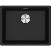 Resim Franke Mrg 110-52 Granit Eviye. Nero. Tezgahaltı. Tek Hazne. 52 x 40 CM 