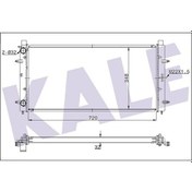 Resim KALE 347535 Su Radyatoru-brazing (VW TRANSPORTER 91-04) Abl-acv-aja (WF239975) 