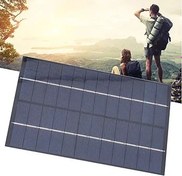 Resim Mini Güneş Paneli, 9V 4.2W Polisilikon Güneş Pili Şarj Cihazı, Kompakt Küçük Güneş Paneli Şarj Cihazı, DC Piller İçin Taşınabilir Güç Paneli Güneş Oyuncakları ve Dış Mekan Güneş 