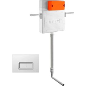 Resim VitrA 800-1918 Vitra Helataşı Uyumlu Gömme Rezervuar Seti 