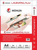 Resim Mühlen A4-150 A4 Boyutlu 150 Mikron 100 Adet Laminasyon PVC Filmi 