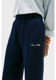 Resim Tommy Hilfiger Bayan Pantolon Ww0ww45744 C1g Lacivert Lacivert 
