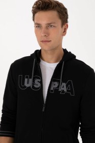 Resim U.s. Polo Assn. Erkek Siyah Hırka Örme 50316355-vr046 Siyah 