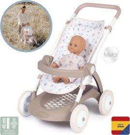 Resim Smoby Baby Nurse Chulli Pop Oyuncak Bebek Arabası Leylak-Gri 254018 