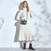 Resim Siyah Deri Kadın El Çantası - S24K1BC80265-U9M 