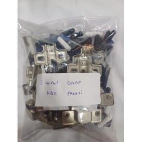 Resim Efendi Bebe 3 Kapılı Dolap Vida Paketi 