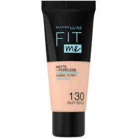 Resim Maybelline new york fit me matte+poreless fondöten - 130 buff beige 