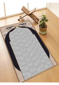 Resim Makinede Yıkababilir Leke Tutmaz Keçe Seccade Namazlık Kaymaz Taban, Süngerli Diz Dostu Tasarım Ahs900-2 Çok Renkli 