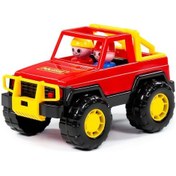 Resim Polesie Oyuncak Safari Jeep 36643, Çocuklar İçin Figürlü Oyuncak Jeep 001 