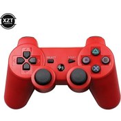 Resim Kırmızı-gamepad Kablosuz Bluetooth Uyumlu Joystick Konsolu İçin Sony Ps3 Denetleyicisi Playstation 3 Oyun Pedi Joypad Oyun Aksesuarları 