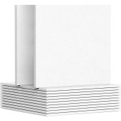 Resim Ruseaao 12 Adet Akustik Panel, 12X12X0.3 Inç, Kayıt Stüdyosu Için Beyaz (Yurt Dışından) 