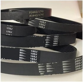 Resim Tahrik kayışı PJ nervürlü koşu bandı konveyör bant 470J-535J 6 kaburga iletim kemer fitness ekipmanları ve yüksek performanslı yedek parça için 
