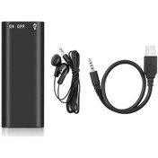 Resim Haikou Profesyonel 3'ü 1 Arada Mp3 Çalar & Ses Kaydedici - 48 Saat, 192kbps, Usb-c, Küçük Boyutlu 