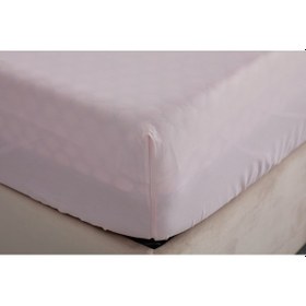 Resim Doqu Home Colourful Fitted Çarşaf Tek King Size - Pudra 