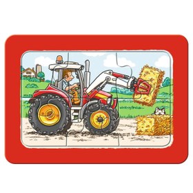 Resim Ravensburger 3x6 Parça Puzzle Araçlar 065738 