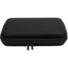 Resim Yaleker New 2ds Xl/2ds Ll/3ds İçin Sert Kılıfli Taşınabilir Korumalı Çantası - 8 Oyun Kartuşu Yuva Ve Çantanı, Suluğa Dayanıklı Pu Ve Eva Malzeme, Siyah 
