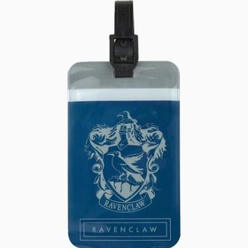 Resim Harry Potter Ravenclaw Pasaport Kılıfı ve Valiz Etiketi Seti - Mavi 