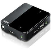 Resim Aten CS782DP 2 Pc Dısplay Port 4K 3840X2160 2 Port USB 2 Kvm Switch 