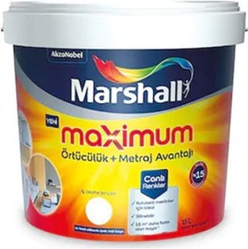 Resim Marshall Maximum Silikonlu Ipek Mat 7.5l 
