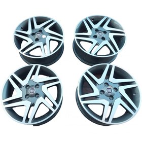 Resim 4X98 6JX16H2 16" Çelik Jant Takım Gri Fiat Fiorino Opar 51911026 