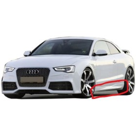 Resim Audi A5 8p3 2008 - 2016 Coupe 2 Kapı Rs5 Yan Marşpiyel Seti Boyasız 