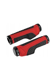 Resim İmpact Avuç İçi Destekli Yüzüklü Kırmızı Bisiklet Elciği Kırmızı - Siyah 