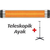 Resim Ufo Star 1900W Isıtıcı Soba Gri 