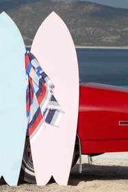 Resim İstanbul Peştamal Mavi 