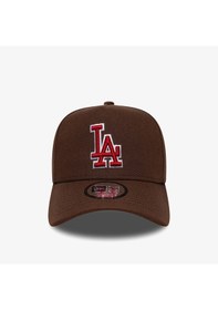 Resim New Era La Dodgers Outline 9forty Unisex Kahverengi Şapka 60771811 Kahverengi 