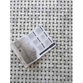 Resim Dm 045-0201 Pietramosaic Küçük Basket Carrara Mermer Açık Cilalı Mozaik Doğaltaş Duvar Kaplama 