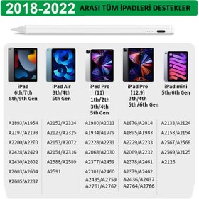 Resim UnDePlus Palm-rejection Wireless Şarj Eğilim Çizim Apple Ipad 2.nesil 2018 Sonrası Dokunmatik Kalemi 09 