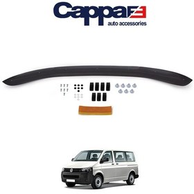 Resim Cappafe Vw T5 Transporter Ön Kaput Koruyucu Rüzgarlık 4Mm 2009-14 