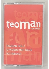 Resim Teoman Remixler Kaset Orjinal Dönem Baskı 