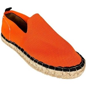 Resim Unisex El Yapımı Triko Espadril Oranj-oranj Turuncu 