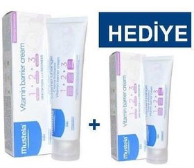 Resim MUSTELA Vitamin Bariyer 1.2.3 Pişik Kremi 100ml+50 ml HEDİYE 