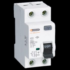 Resim Günsan Elektrik 2X25A 300MA Yangın Koruma Rölesi 