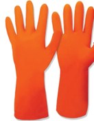 Resim rigour Pamuklu Sıvı ve Hava Geçirmez Kauçuk Xl Eldiven - XL 