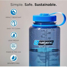 Resim Nalgene 32 Oz Wm Tritan Suluk Matara 1 Litre Kırmızı 2178-2023 (491434932) 