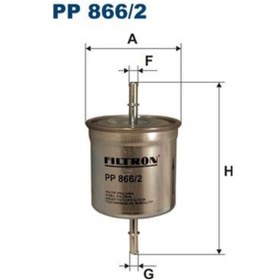 Resim FILTRON PP866/2 Benzin Filtresi (Volvo S40-S60-S80-V40-V70-C70-Xc90) 30620512 PP8662 (WN164853) 